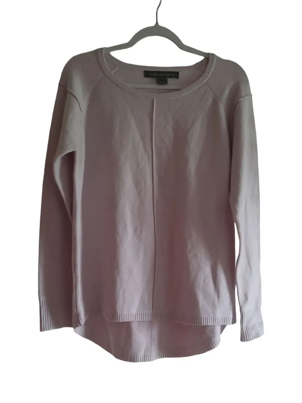 French Connection Pale Lavender Crewneck Sweater